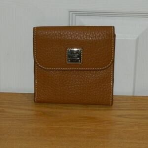 Dooney and Bourke Light Brown Leather Wallet